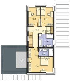 Piętro 1 projektu - Dax DCP365