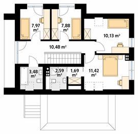 Poddasze projektu - Malachit