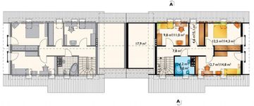 Poddasze projektu - Dino Duo (1644)