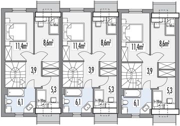 Poddasze projektu - Emilka - szereg l+s+p