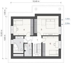 Poddasze projektu - N6-BG