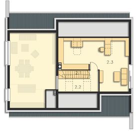 Poddasze projektu - Franklin IV LMB101c