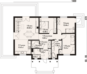 Parter projektu - Chmielów 6 dws