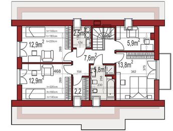 Poddasze projektu - Werbena Lux A