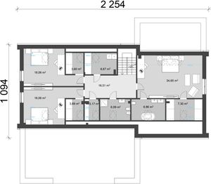 Poddasze projektu - uA122