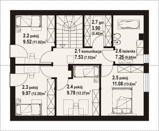 Poddasze projektu - Tomaszów 35