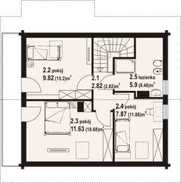 Poddasze projektu - Świdnica mała dwk