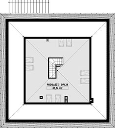 Poddasze projektu - E-245