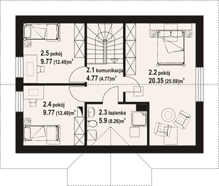 Poddasze projektu - Zawoja mk6