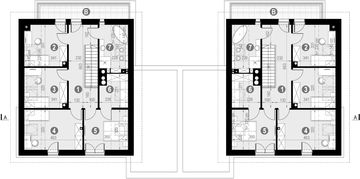 Poddasze projektu - HomeKoncept 72 B