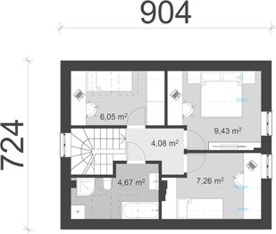 Poddasze projektu - uA98