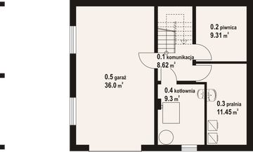 Piwnica projektu - Bartne 39