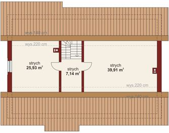 Poddasze projektu - Domena 103 T