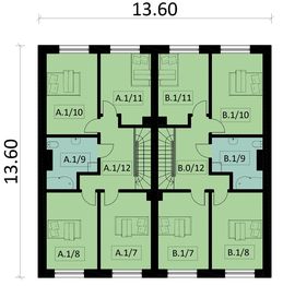 Piętro 1 projektu - KA86