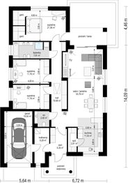 Parter projektu - Parterowy wąski