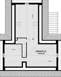 Poddasze projektu - E-248