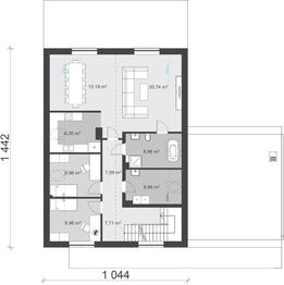 Poddasze projektu - uA133