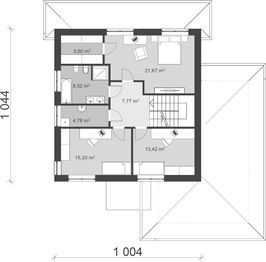 Piętro 1 projektu - uA41v1