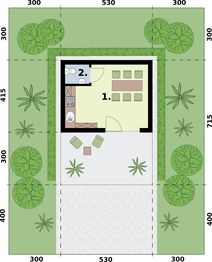 Parter projektu - KL15 kuchnia letnia