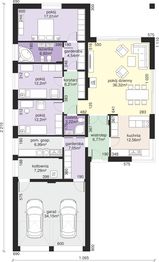 Parter projektu - Dom przy Pastelowej 10 bis