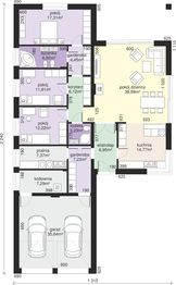 Parter projektu - Dom przy Pastelowej 11 bis