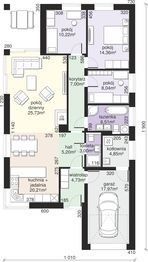 Parter projektu - Dom przy Pastelowej 17 D bis