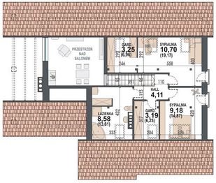 Poddasze projektu - Maja II N 2G+