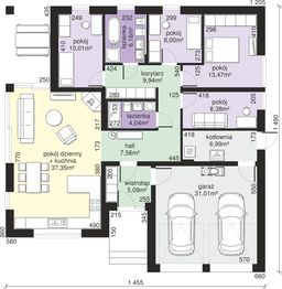 Parter projektu - Dom przy Przyjemnej 20 bis