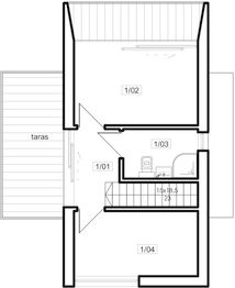 Piętro 1 projektu - Mini-mini 8