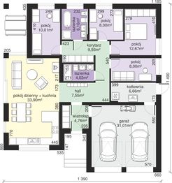 Parter projektu - Dom przy Przyjemnej 23 bis