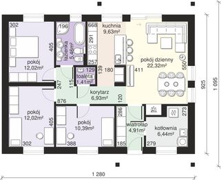 Parter projektu - Dom przy Bukowej 24