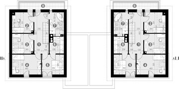 Poddasze projektu - HomeKoncept 72 D