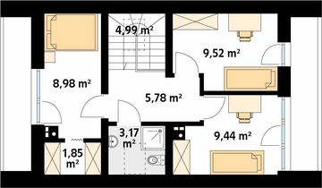 Poddasze projektu - Malutki 3