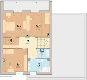 Poddasze projektu - Pomelo