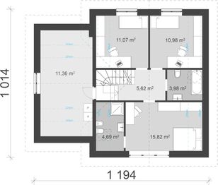 Poddasze projektu - uA132