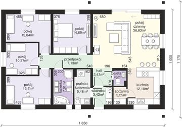 Parter projektu - Dom przy Bukowej 30
