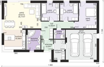 Parter projektu - Dom przy Przyjemnej 28 bis