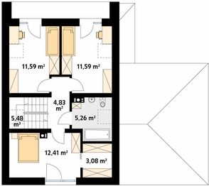 Poddasze projektu - Malutki 4