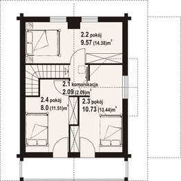Poddasze projektu - Gajówko dw