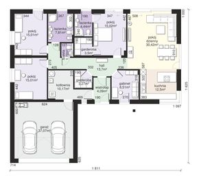 Parter projektu - Dom przy Bukowej 33