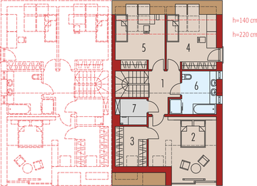Poddasze projektu - Lukas G1 (bliźniak) energo