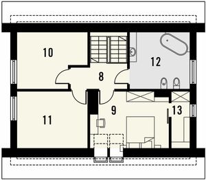 Poddasze projektu - Toffi 2