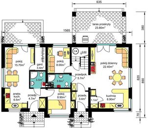 Parter projektu - BS-07 wariant 2 dwulokalowy