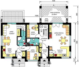 Parter projektu - BS-07 wariant 3 dwulokalowy