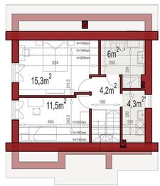 Poddasze projektu - Dom dla Młodych LUX