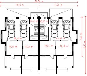 Parter projektu - Quattro z garażami
