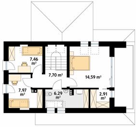 Poddasze projektu - Malutki 7