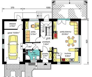 Parter projektu - BW-36 wariant 14 podpiwniczony