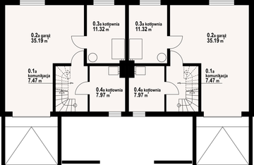 Piwnica projektu - Gilowo 29 ab