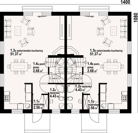 Parter projektu - Piaskowo 3 ab